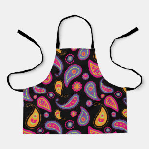 Farbenfrohes Paisley-Nahtlosmuster Schürze