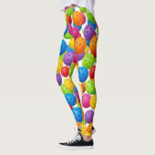 Farbenfrohes Pickleball-Muster Leggings (Links)