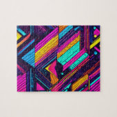 Farbenfrohes Puzzle (Horizontal)