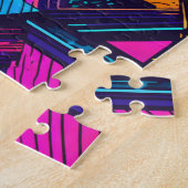 Farbenfrohes Puzzle (Seite)