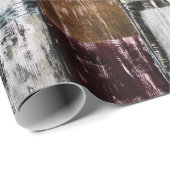 Farbenfrohes Quadratmuster Geschenkpapier (Rolleneckpunkt)
