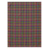 Farbenfrohes Regenbogen-Gingham-Karo-Design - Schw Tischdecke (Vorderseite)