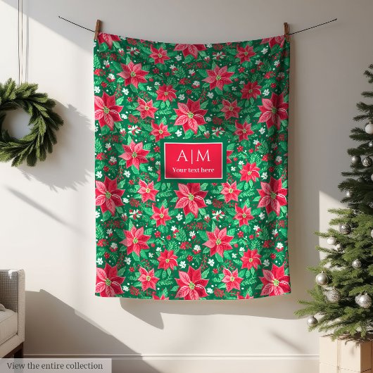 Farbenfrohes rosa Wasserfarbe Preppy-Geschenk mit  Fleecedecke