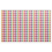 Farbenfrohes Schachbrett-Diamantmuster Stoff (Fat Quarter (45,7 x 55,9 cm))