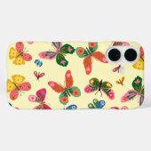 Farbenfrohes Schmetterlingsgarten-Muster iPhone-Hü Case-Mate iPhone Hülle (Rückseite (Horizontal))