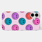 farbenfrohes Smiley-Gesicht-Muster iPhone 16 Plus Case-Mate iPhone Hülle (Rückseite (Horizontal))
