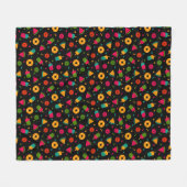 farbenfrohes Sommer-Eis Fleecedecke (Vorderseite (Horizontal))
