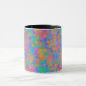 Farbenfrohes Spritzdesign Tasse (Zentrum)
