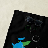 Farbenfrohes Strandtuchdesign mit Fischen #2 Strandtuch (Beispiel)