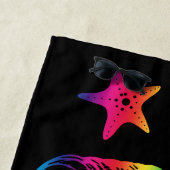 Farbenfrohes Strandtuchdesign mit Muscheln #2 Strandtuch (Beispiel)