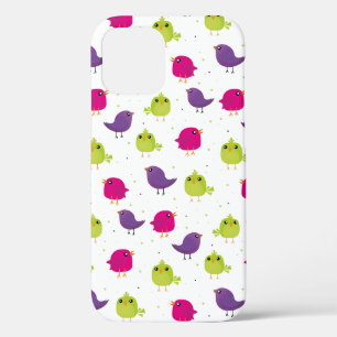 Farbenfrohes Süßes Vögel Muster Case-Mate iPhone Hülle