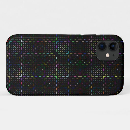 Farbenfrohes Tech-Coding-Elektronik-Muster Case-Mate iPhone Hülle (Rückseite (Horizontal))