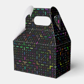 Farbenfrohes Tech-Coding-Elektronik-Muster  Geschenkschachtel (Vorderseite)
