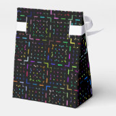 Farbenfrohes Tech-Coding-Elektronik-Muster Geschenkschachtel (Rückseite)