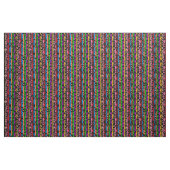 Farbenfrohes unregelmäßiges abstraktes Design Schw Stoff (Yard (91,4 cm))