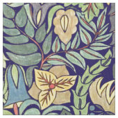 Farbenfrohes Vintage-Blumenmuster Stoff (Nahaufnahme)