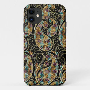 Farbenfrohes, vintage, ornates Paisley-Design Case-Mate iPhone Hülle