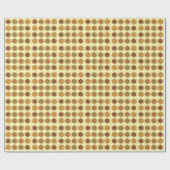 Farbenfrohes Waben-Geburtstags Geschenkpapier (Flach)
