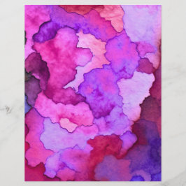 farbenfrohes Wasserfarben-Style-Bastelpapier 21,59