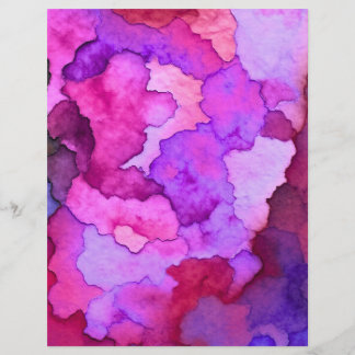 farbenfrohes Wasserfarben-Style-Bastelpapier 21,59