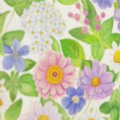 Farbenfrohes Wildblumen-Blumenmuster Tapete (Naht)
