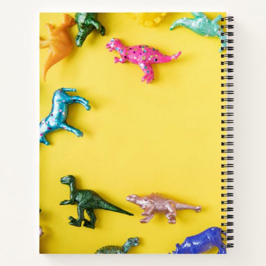 Farbengelbes Notizbuch (Rückseite)