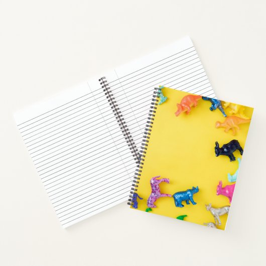 Farbengelbes Notizbuch (Innenseite)