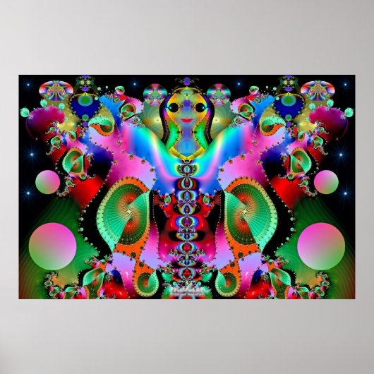 Farbengottheit Poster (Vorne)