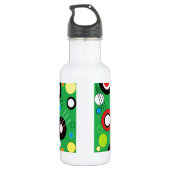 Farbengrün Edelstahlflasche (Rückseite)