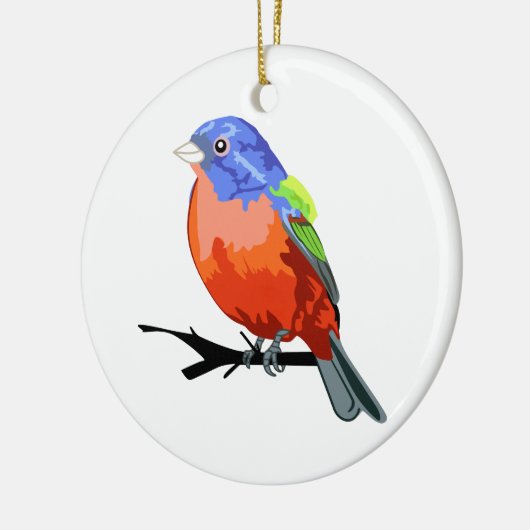 Farbenjagd Keramik Ornament (Links)