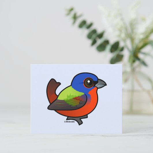 Farbenjagd Postkarte (Stehend Vorderseite)