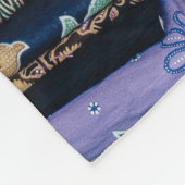 FARBENKLEIDUNG AUF RACK FLEECEDECKE (Ecke)