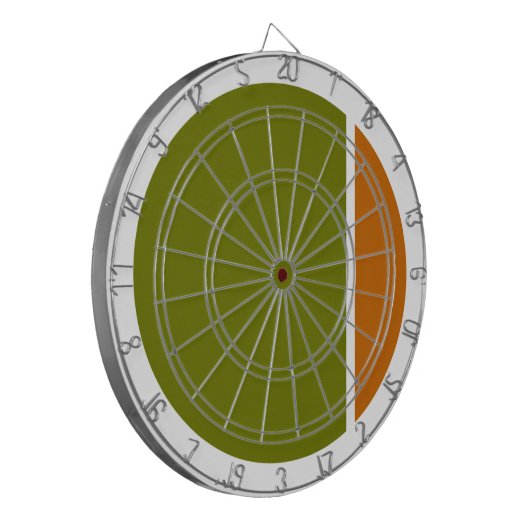 Farbenkörkel Dartscheibe (Vorderseite Links)