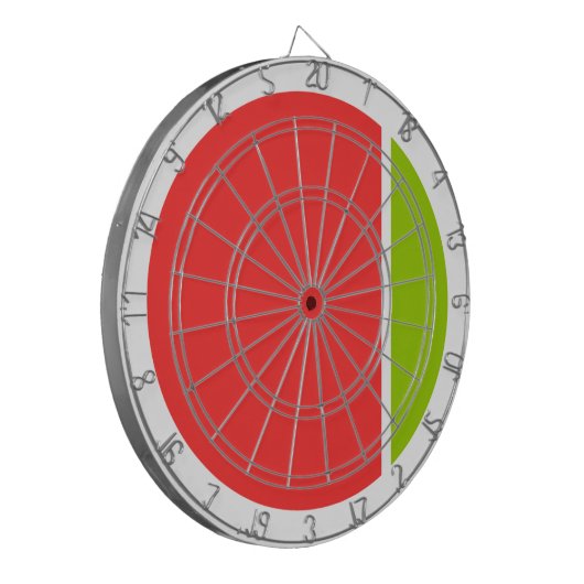 Farbenkörkel Dartscheibe (Vorderseite Links)