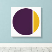 Farbenkörkel Leinwanddruck (Insitu (Holzboden))