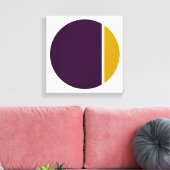 Farbenkörkel Leinwanddruck (Insitu (Wohnzimmer))