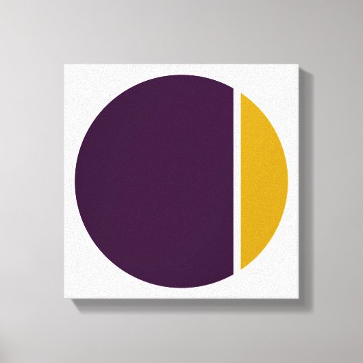 Farbenkörkel Leinwanddruck (Vorderseite)