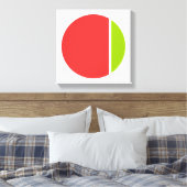 Farbenkörkel Leinwanddruck (Insitu (Schlafzimmer))