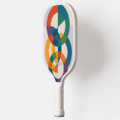 Farbenkreise in Harmonie Pickleball Schläger (Links)