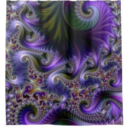 Farbenkunst Duschvorhang