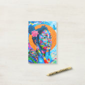 Farbenkunst Post-it Klebezettel (Auf Schreibtisch)