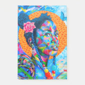 Farbenkunst Post-it Klebezettel (Vorderseite)