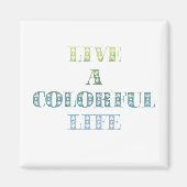 Farbenleben Magnet (Vorne)