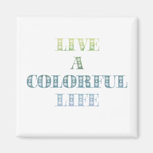 Farbenleben Magnet (Vorne)