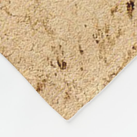 Farbenlederfuchs Fleece Blankon (Ecke)