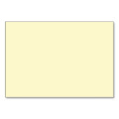 Farbenlemon-Chiffon Tischnummer (Rückseite)