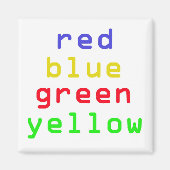 Farbenmagnet Magnet (Vorne)