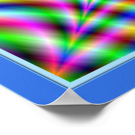 Farbenmigration Poster (Ecke)