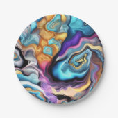 Farbenmischung Pappteller (Vorderseite)