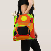 Farbenorange Tasche (Von Nahem)